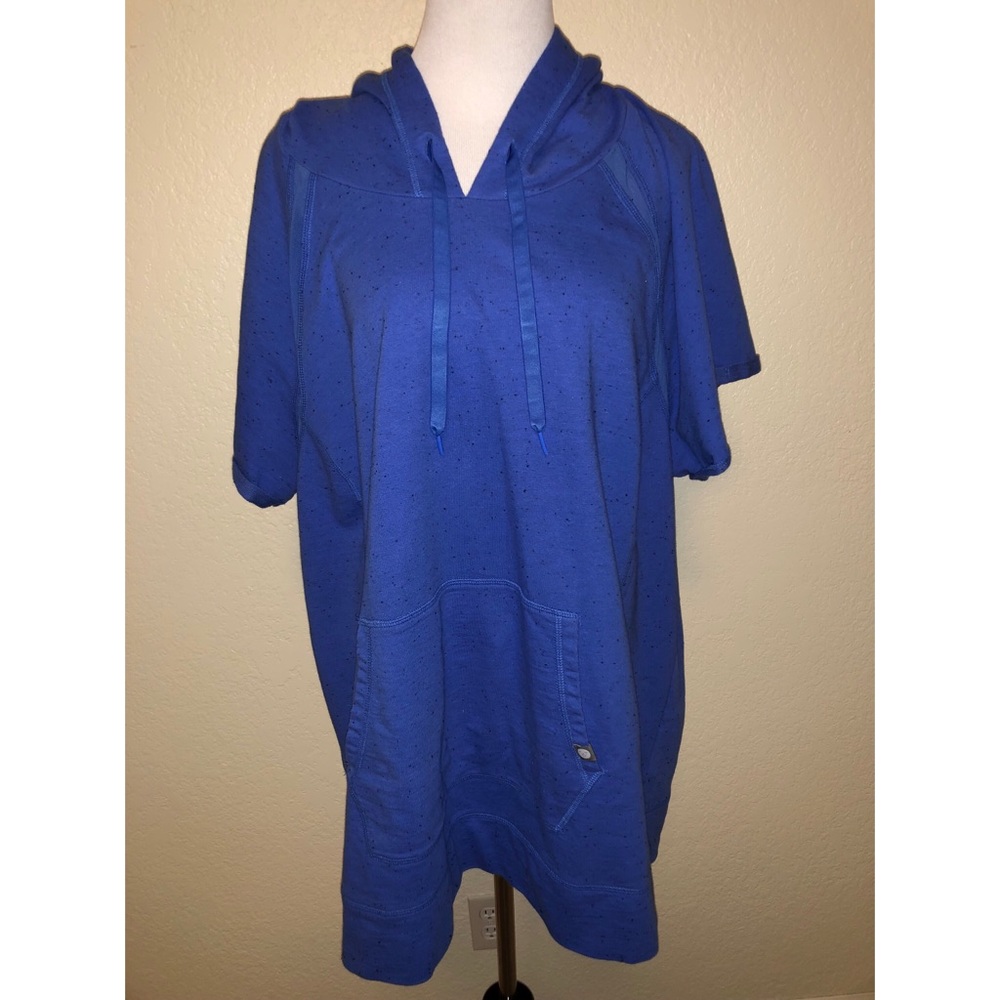 Lane Bryant Short Sleeve Workout Hoodie
